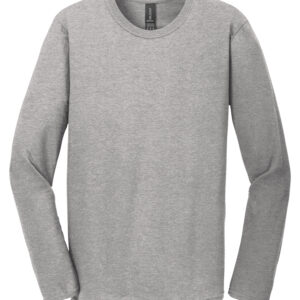 GILDAN® SOFTSTYLE® LONG SLEEVE T-SHIRT - Sport Grey* - 2XL