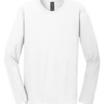 GILDAN® SOFTSTYLE® LONG SLEEVE T-SHIRT - White - 3XL