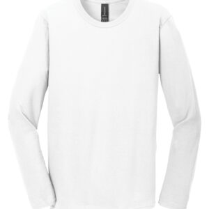 GILDAN® SOFTSTYLE® LONG SLEEVE T-SHIRT - White - 2XL