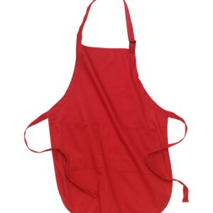ATC™ EVERYDAY FULL LENGTH APRON WITH SOIL RELEASE - Red - OSFA