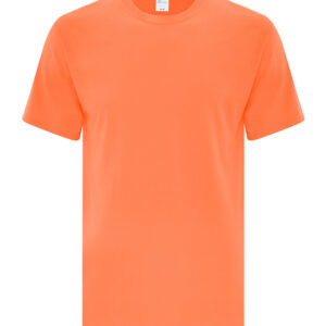 ATC™ EVERYDAY COTTON TEE - Neon Orange Heather** - 2XL