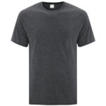 ATC™ EVERYDAY COTTON TEE - Dark Heather Grey** - 4XL