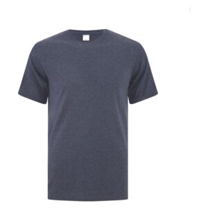 ATC™ EVERYDAY COTTON TEE - Heather Navy** - 2XL