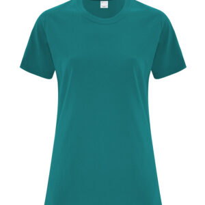 ATC™ EVERYDAY COTTON LADIES' TEE - Teal - L