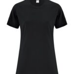 ATC™ EVERYDAY COTTON LADIES' TEE - Black - 3XL