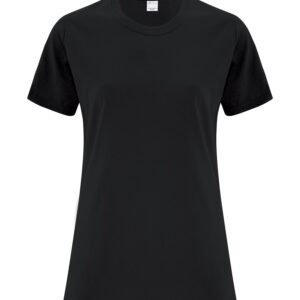 ATC™ EVERYDAY COTTON LADIES' TEE - Black - 2XL