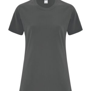 ATC™ EVERYDAY COTTON LADIES' TEE - Charcoal - 2XL