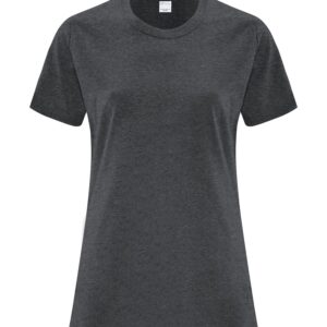 ATC™ EVERYDAY COTTON LADIES' TEE - Dark Heather Grey** - 2XL