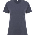 ATC™ EVERYDAY COTTON LADIES' TEE - Heather Navy** - XS