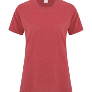 ATC™ EVERYDAY COTTON LADIES' TEE - Heather Red** - 2XL