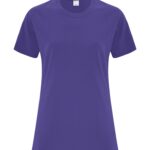 ATC™ EVERYDAY COTTON LADIES' TEE - Purple - 4XL
