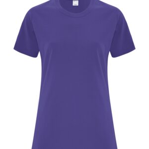ATC™ EVERYDAY COTTON LADIES' TEE - Purple - 4XL