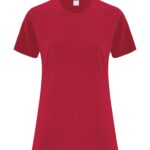 ATC™ EVERYDAY COTTON LADIES' TEE - Red - 4XL