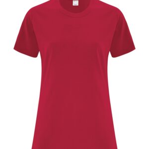 ATC™ EVERYDAY COTTON LADIES' TEE - Red - 2XL