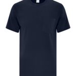 ATC™ EVERYDAY COTTON POCKET TEE - Dark Navy - 4XL