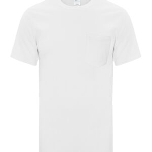 ATC™ EVERYDAY COTTON POCKET TEE - White - S