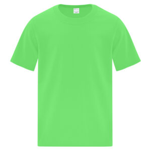 ATC™ EVERYDAY COTTON YOUTH TEE - Neon Green** - S