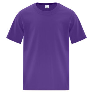 ATC™ EVERYDAY COTTON YOUTH TEE - Team Purple - L
