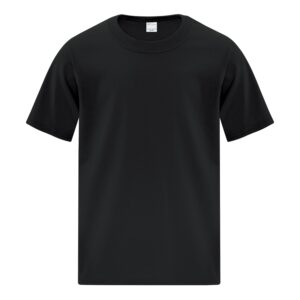 ATC™ EVERYDAY COTTON YOUTH TEE - Black - L