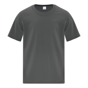ATC™ EVERYDAY COTTON YOUTH TEE - Charcoal - L