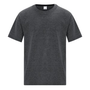 ATC™ EVERYDAY COTTON YOUTH TEE - Dark Heather Grey** - L