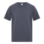 ATC™ EVERYDAY COTTON YOUTH TEE - Heather Navy** - XS