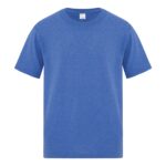 ATC™ EVERYDAY COTTON YOUTH TEE - Heather Royal** - S