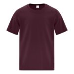 ATC™ EVERYDAY COTTON YOUTH TEE - Maroon - XS