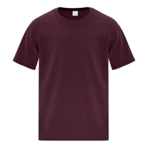 ATC™ EVERYDAY COTTON YOUTH TEE - Maroon - L