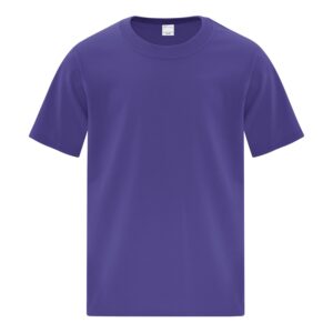 ATC™ EVERYDAY COTTON YOUTH TEE - Purple - L