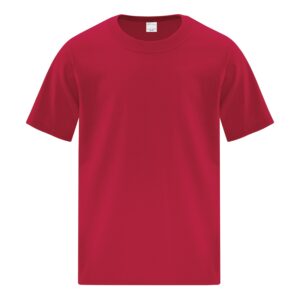 ATC™ EVERYDAY COTTON YOUTH TEE - Red - L
