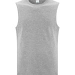 ATC™ EVERYDAY COTTON SLEEVELESS TEE - Athletic Heather* - L