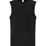 ATC™ EVERYDAY COTTON SLEEVELESS TEE - Black - XL