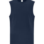 ATC™ EVERYDAY COTTON SLEEVELESS TEE - Navy - 3XL