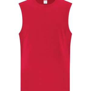 ATC™ EVERYDAY COTTON SLEEVELESS TEE - Red - 2XL