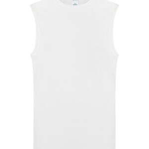 ATC™ EVERYDAY COTTON SLEEVELESS TEE - White - 2XL