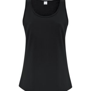 ATC™ EVERYDAY COTTON LADIES' TANK TOP - Black - 2XL