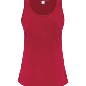 ATC™ EVERYDAY COTTON LADIES' TANK TOP - Red - 2XL