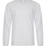ATC™ EVERYDAY COTTON LONG SLEEVE TEE - Ash Grey*** - S
