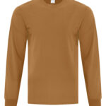 ATC™ EVERYDAY COTTON LONG SLEEVE TEE - Caramel - S