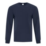 ATC™ EVERYDAY COTTON LONG SLEEVE TEE - Navy - 2XL