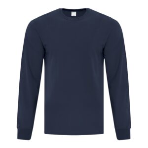 ATC™ EVERYDAY COTTON LONG SLEEVE TEE - Navy - 2XL
