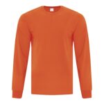 ATC™ EVERYDAY COTTON LONG SLEEVE TEE - Orange - 2XL