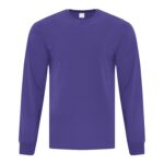 ATC™ EVERYDAY COTTON LONG SLEEVE TEE - Purple - 3XL