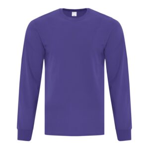 ATC™ EVERYDAY COTTON LONG SLEEVE TEE - Purple - 2XL
