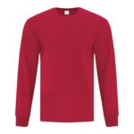 ATC™ EVERYDAY COTTON LONG SLEEVE TEE - Red - 3XL