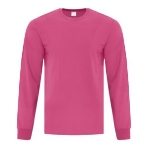 ATC™ EVERYDAY COTTON LONG SLEEVE TEE - Sangria - 2XL