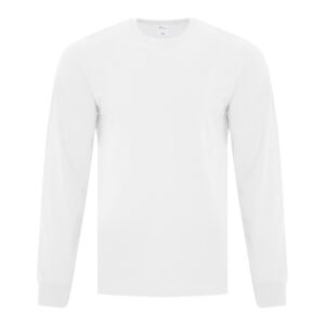 ATC™ EVERYDAY COTTON LONG SLEEVE TEE - White - 4XL