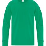 ATC™ EVERYDAY COTTON LONG SLEEVE YOUTH TEE - Kelly - M