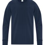 ATC™ EVERYDAY COTTON LONG SLEEVE YOUTH TEE - Navy - XL